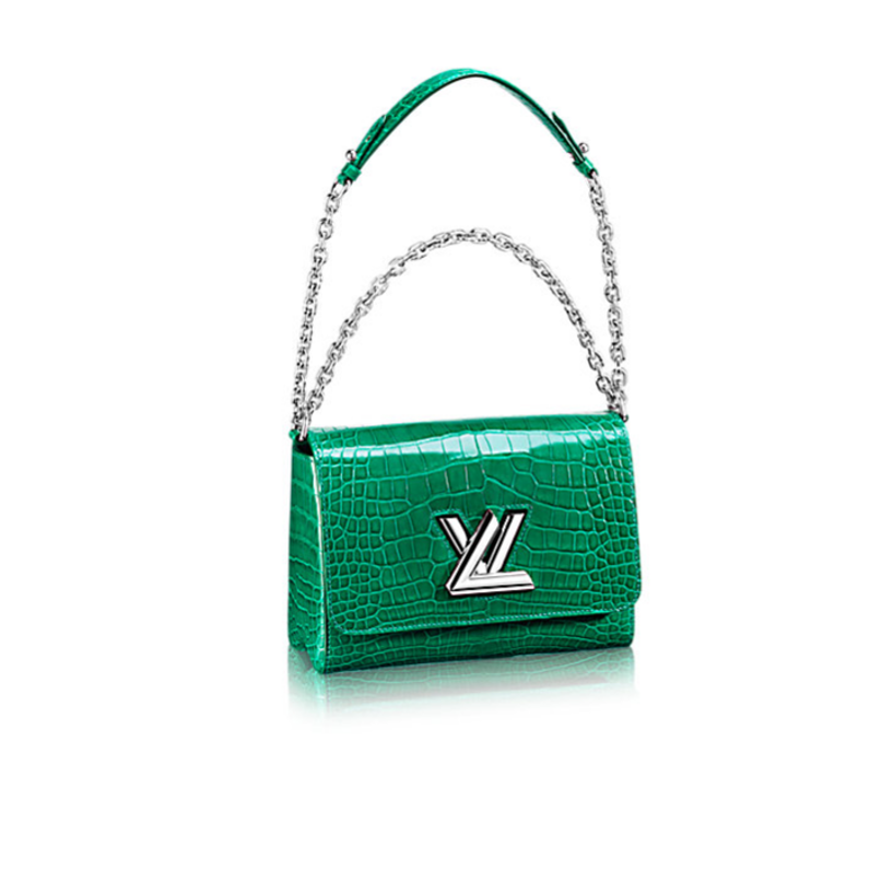 Louis Vuitton twist bag green