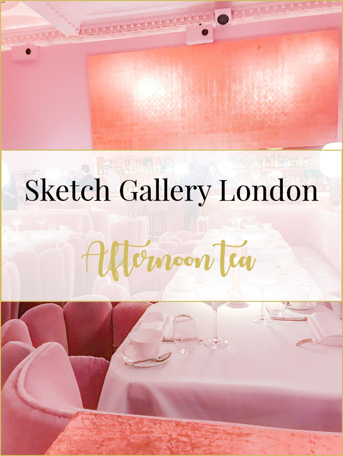 Sketch Gallery pink room afternoon tea
