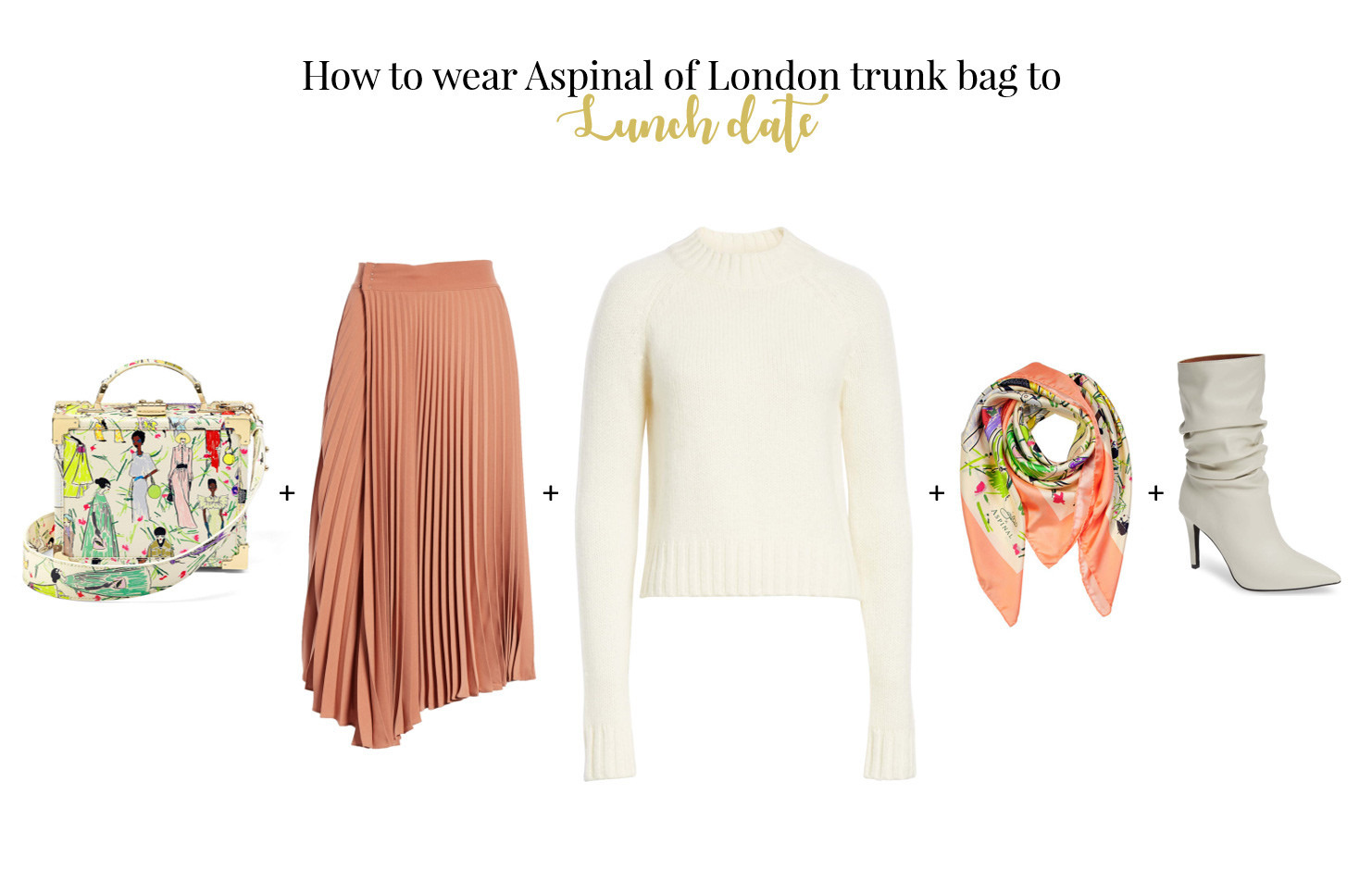 How to wear trunk bag for date Aspinal of London