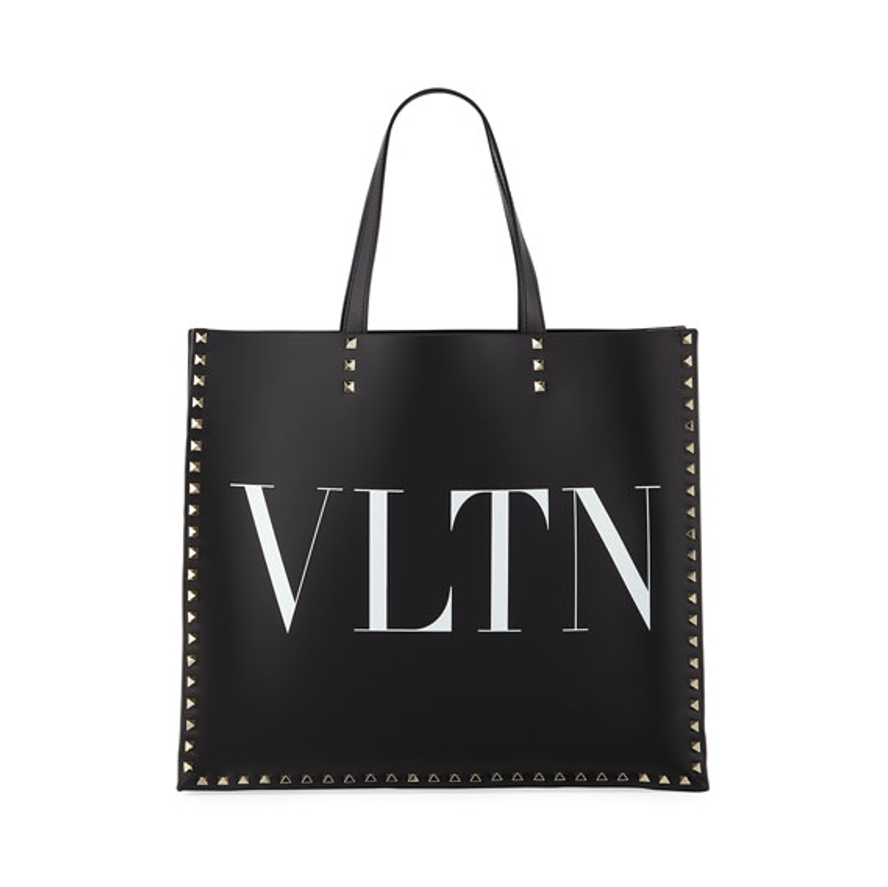 Valentino tote bag black VLTN bag