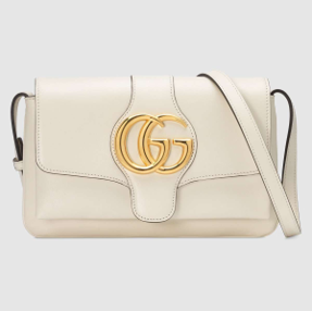 Small Gucci Arli shoulder bag white leather