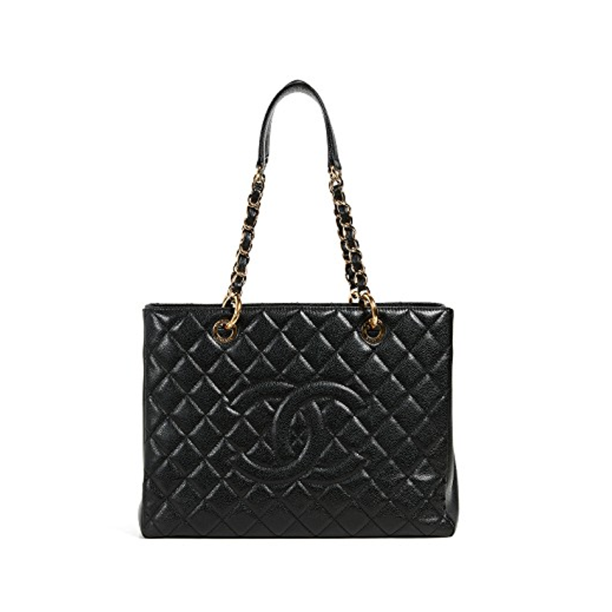 What Goes Around Comes Around Chanel Black Caviar Tote 