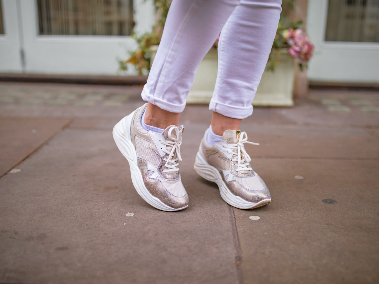 Best thing to buy this month: Chunky trainers that you will wear all year round