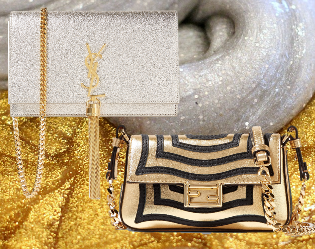 Silver and gold bags that will make you stand out from the crowd