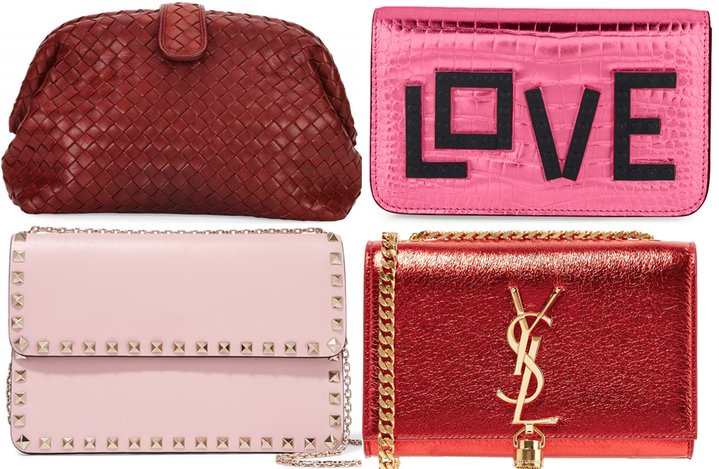 Valentine's day look: Valentino VRING bag in red