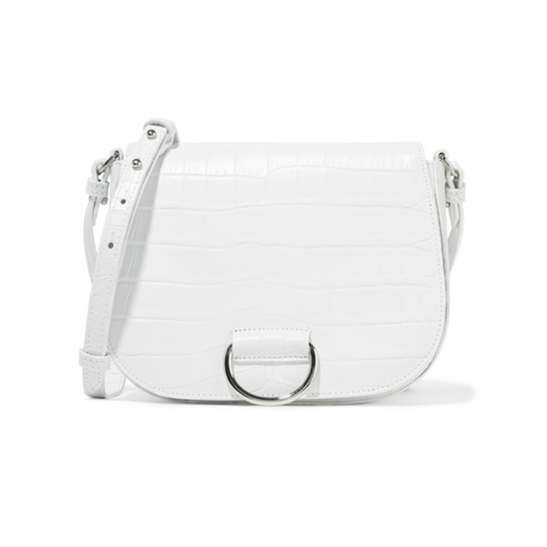 White handbag is a perfect accessory for the summer