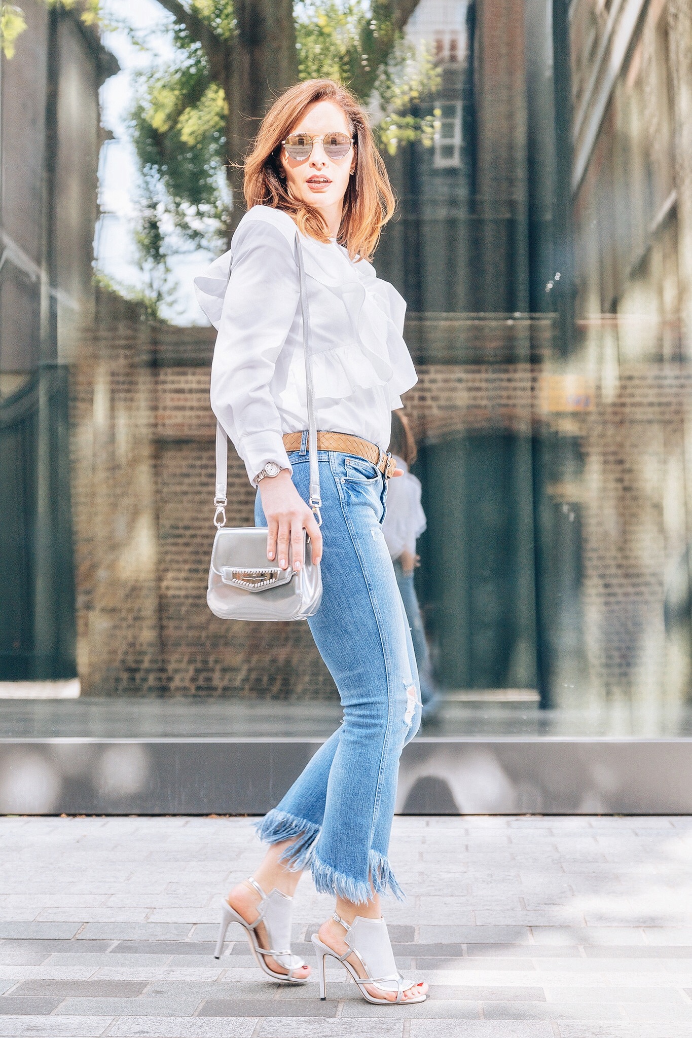 How to wear fringe jeans