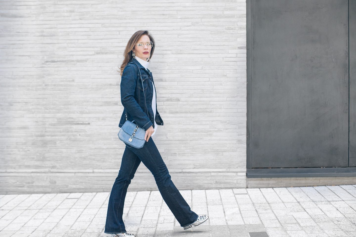 Chic Journal blogger Petra on how to wear double denim