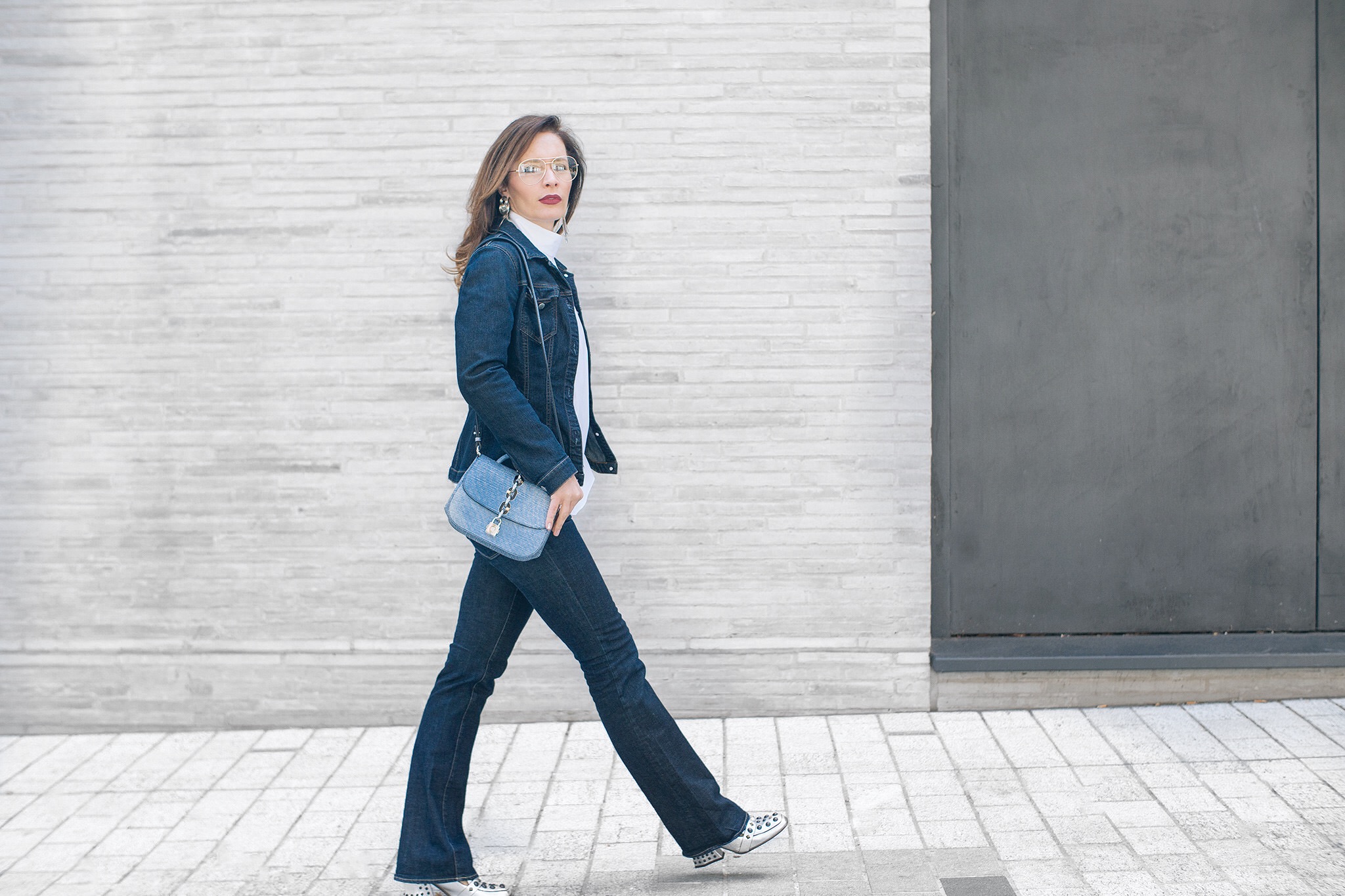 Double denim and how to wear it to look chic