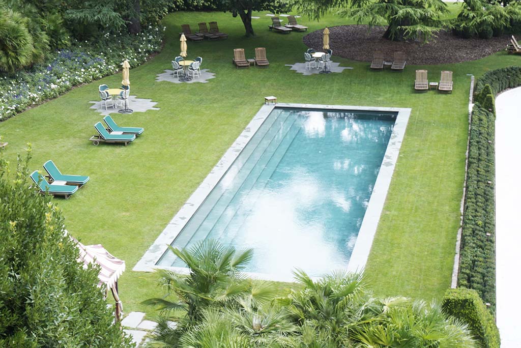 Pool at Villa Feltrinelli Lake Garda Italy