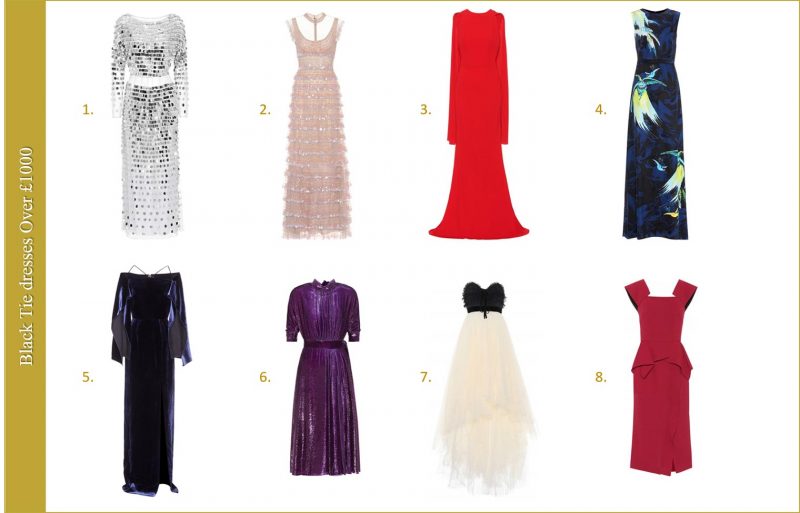 Best dresses for black tie event by Chic Journal blog