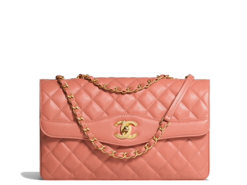 Chanel cruise collection 2018 flap bag pink