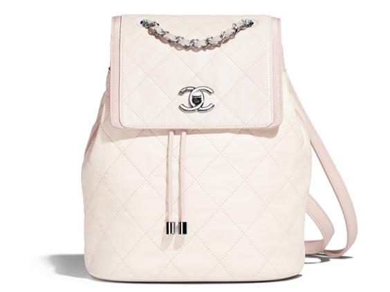 Chanel beige backpack summer collection 2018