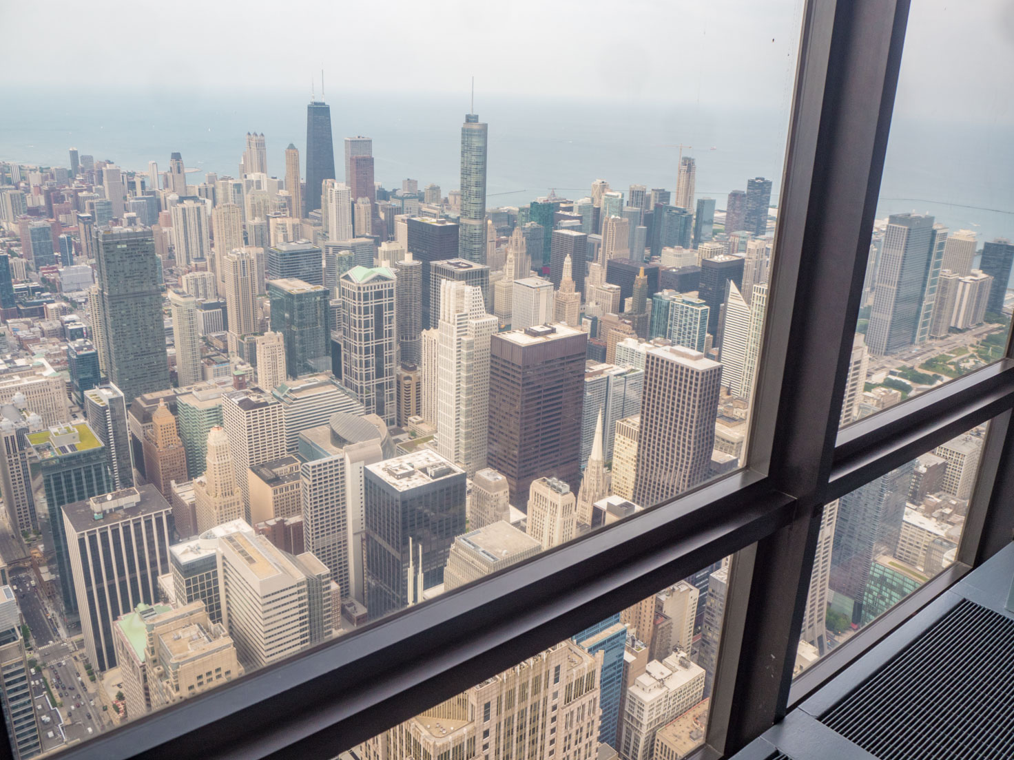 Chicago view from Willis Tower Skydeck by Chic Journal