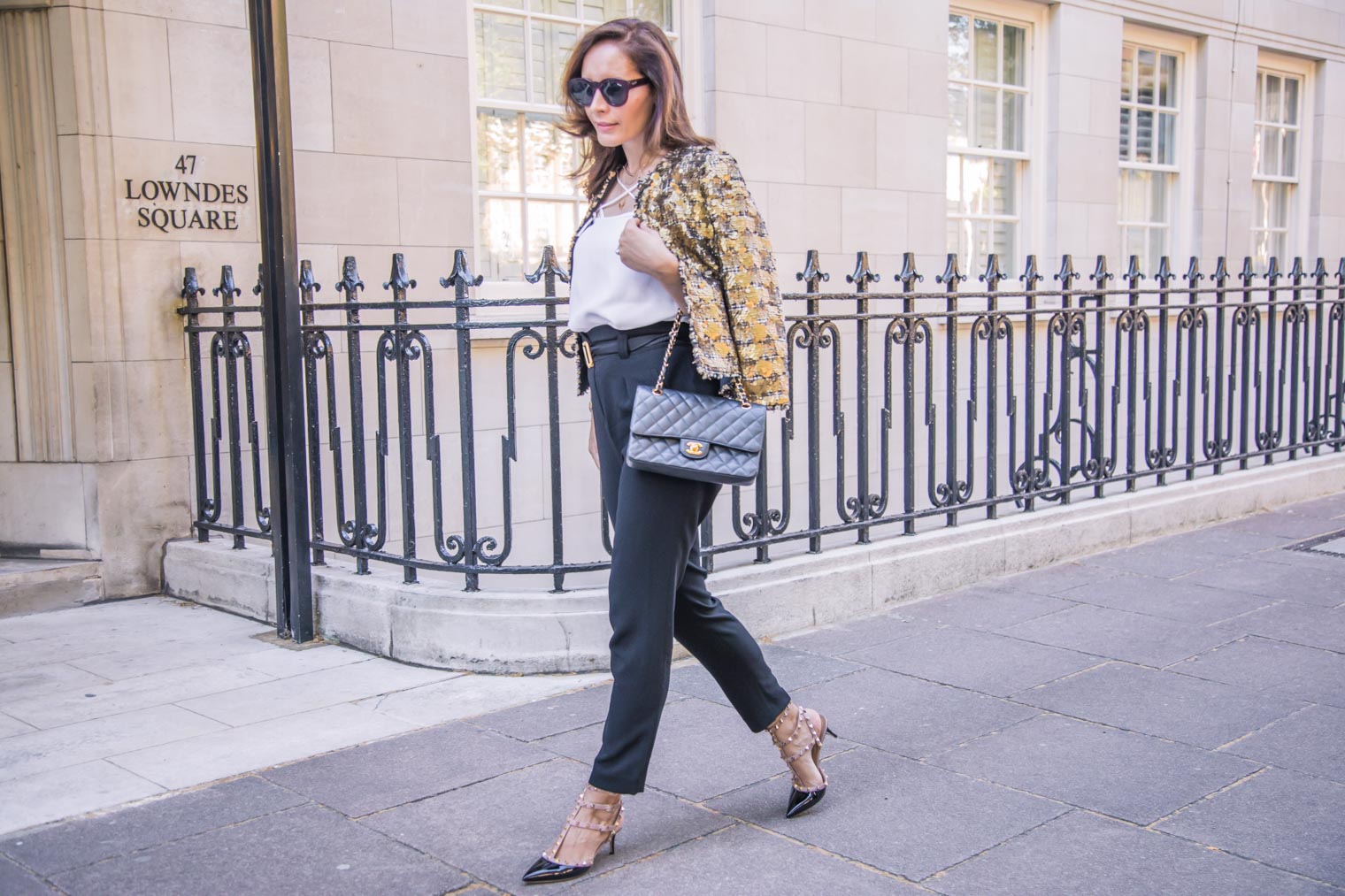 How to wear paperbag waist trousers day to night | Chic Journal blog