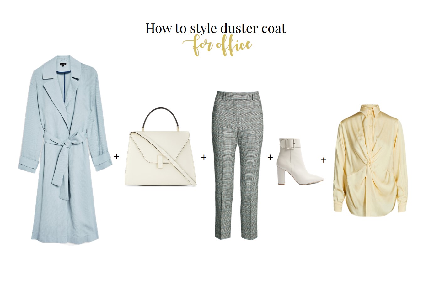 How to wear duster coat for work outfit inspiration for work 