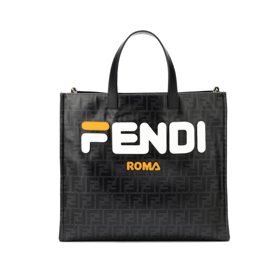 Fendi Logo mania shopper bag designer tote bags