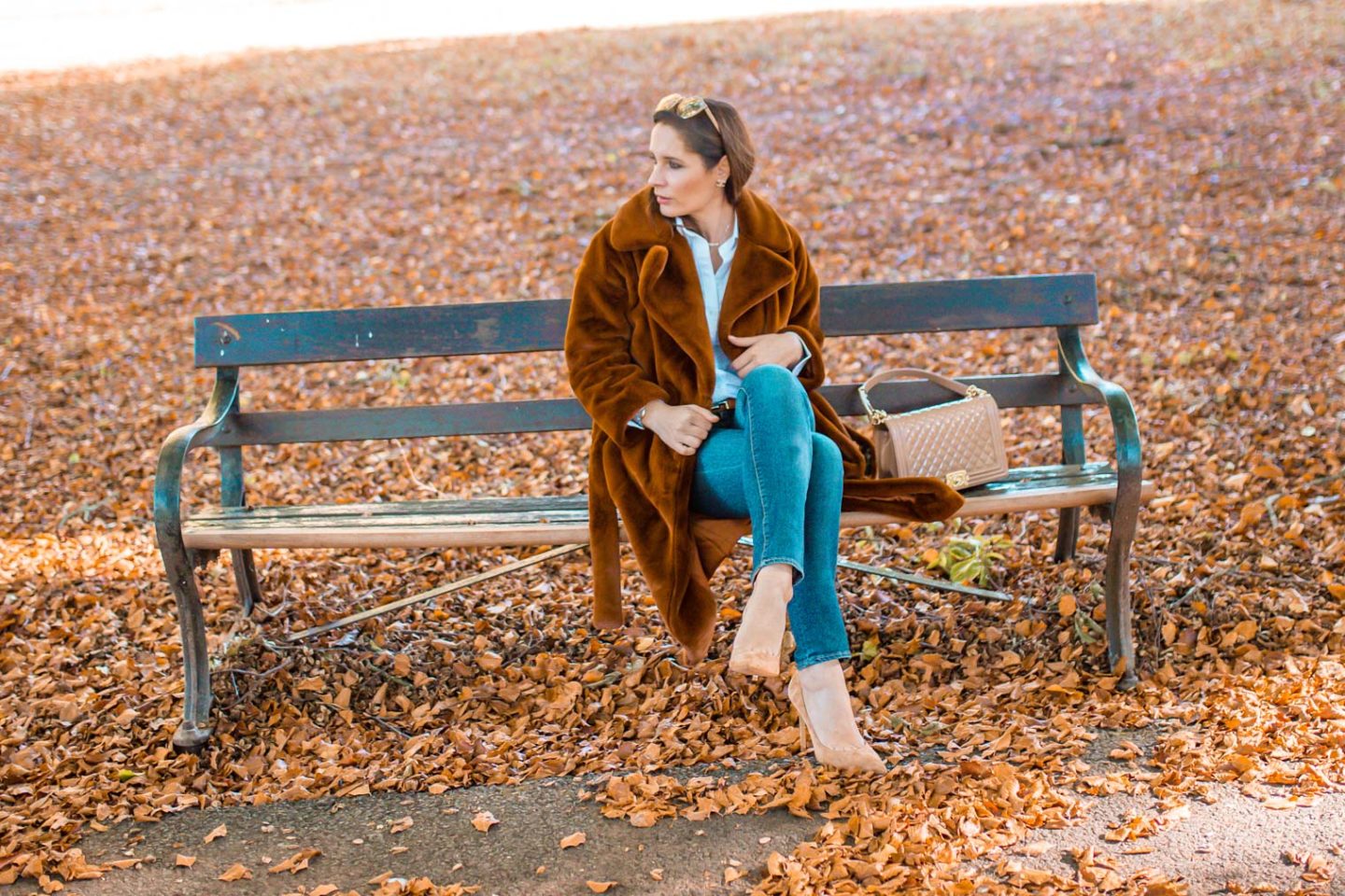 Best thing to buy this month Faux fur coat Chic Journal blog