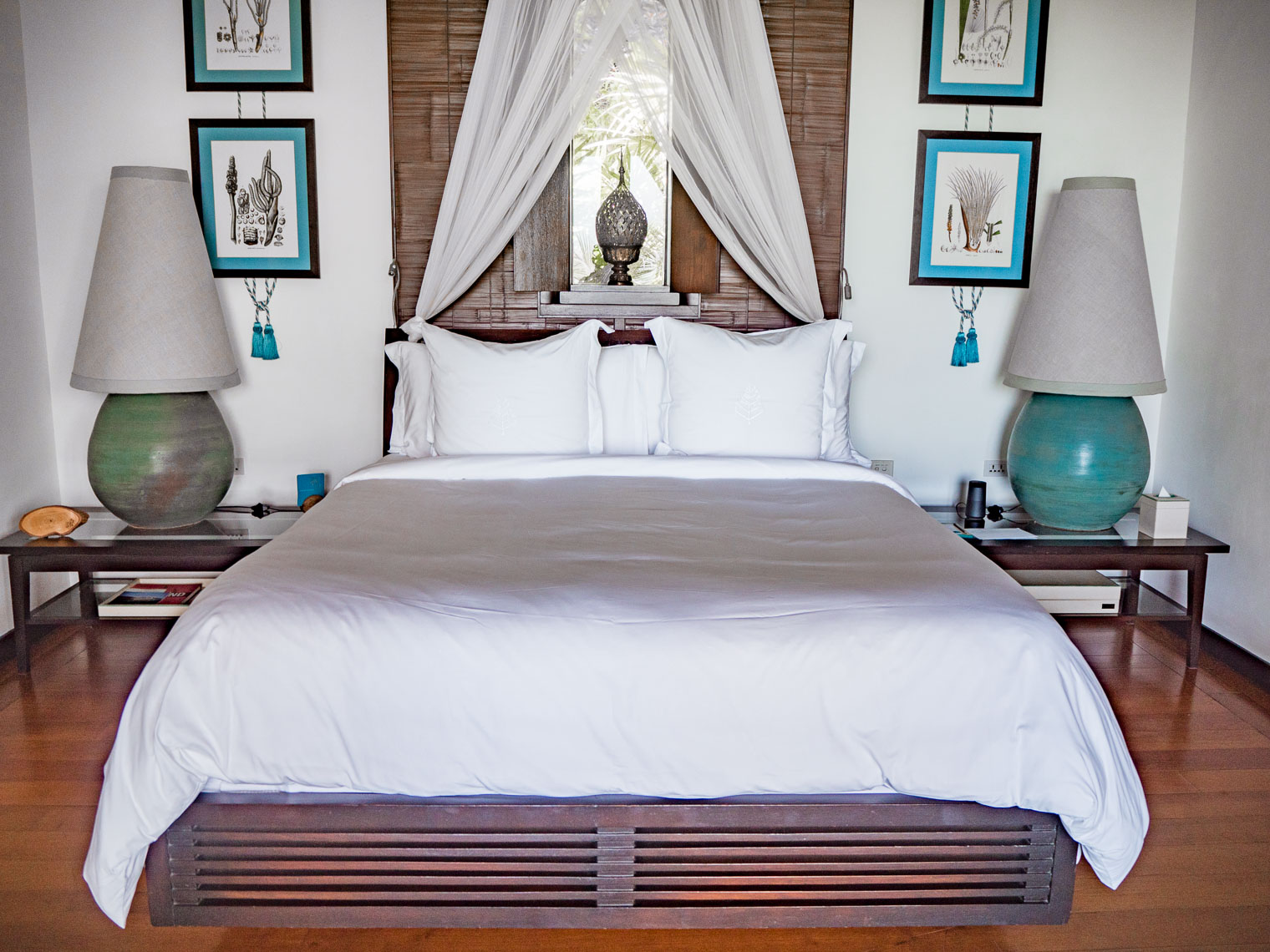 Bedroom at Private villa at Four Seasons Koh Samui