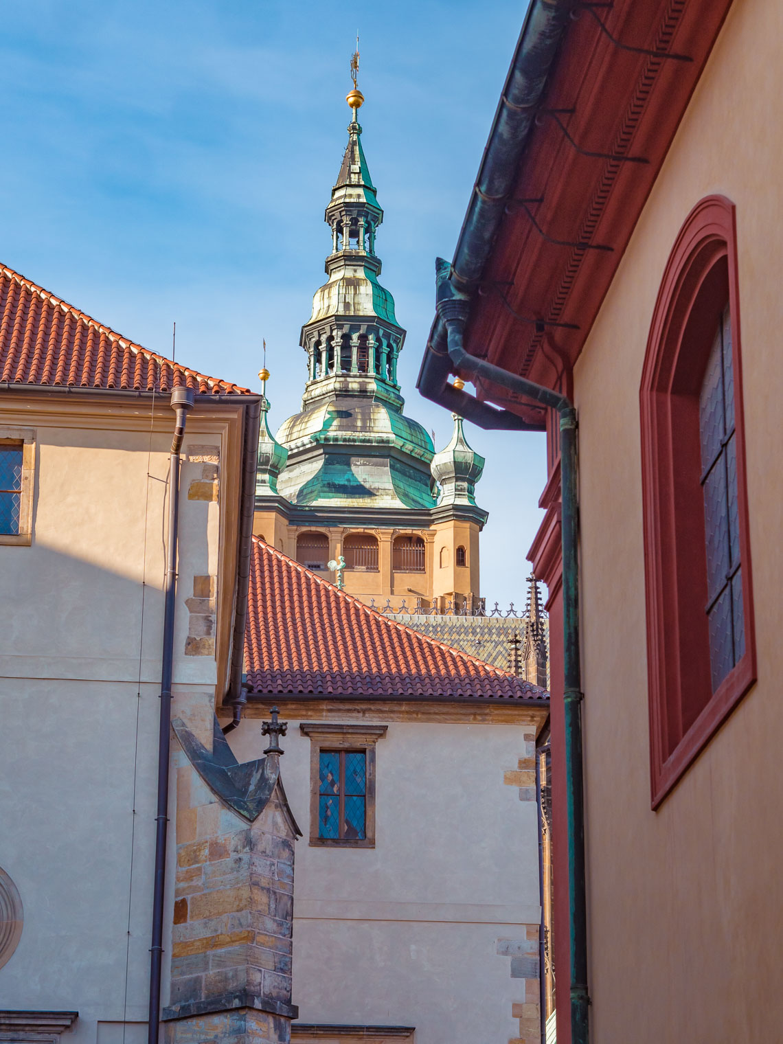 Prague Castle streets
