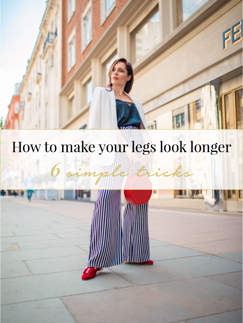 How to make your legs look longer with 6 tricks