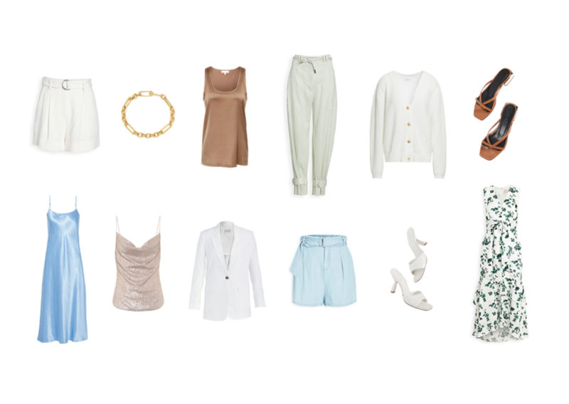 Chic summer capsule wardrobe for the city plus 12 outfits for inspiration